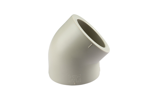 永新PPH45°弯头(DIN)